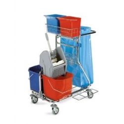 TTS  Zestaw serwisowy chromowany MODULAR 112 2x15L, koszyk plus 2x6L #7112